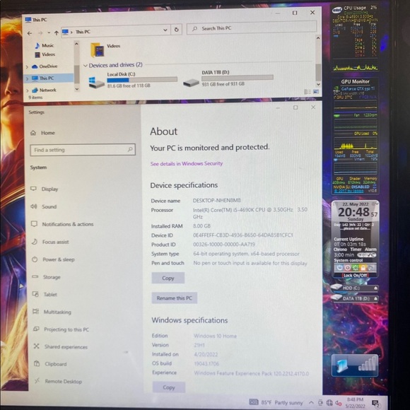 RGB LED Gaming PC NEW IN BOX (Pay Full price Get FREE KEYBOARD & MOUSE) - Picture 8 of 14